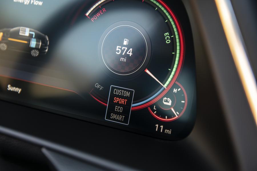 Панель приборов Hyundai Sonata Hybrid (DN8) 2020 года  (NA) (фото 43 из 58)